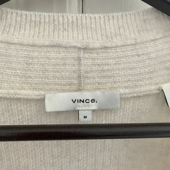Vince 100% Cashmere V Neck Sweater - Picture 2 of 7